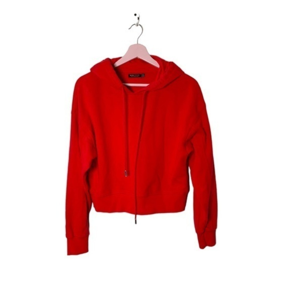 Bershka Spring sweatshirt melon sits at the waist hoodie‎ Small
